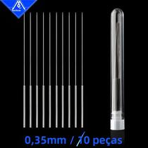 Agulha De Limpeza De Bico De 0,35mm Para Impressora 3D MK8 V6 Volcano 0,4, 10 Peças, Peças De Hotend Agulha De Limpeza De Bico De 0,35mm Para Impressora 3D MK8 V6 Volcano 0,4, 10 Peças, Peças De Hotend