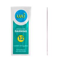 Agulha de Mao Luli 12 3,7cm Blister com 20un