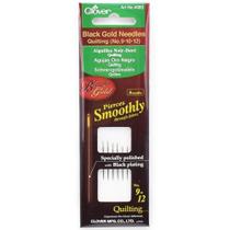 Agulha de Mão Para Applique Black Gold Clover 06 unidades Agulha de Mão Para Applique Black Gold Clover 06 unidades