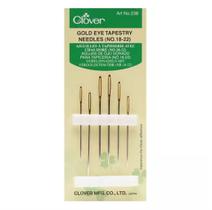 Agulha de Mão Para Bordar Clover REF 238 Com 6 Unidades