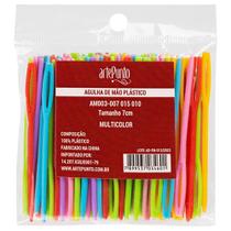 Agulha de Mão Plástico 7cm - 100 unidades