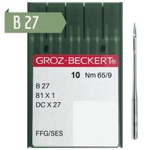 Agulha De Máquina Groz Beckert B27 Overlock C/ 10 Un