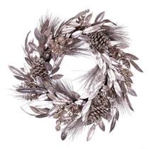 Agulha de pinha artificial Garland Vickerman Silver 180 cm