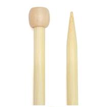 Agulha De Tricô 6,5mm Bambu 35cm Merita Um Par