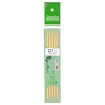 Agulha de tricô ChiaoGoo Double Point Bamboo 15 cm EUA 1,5