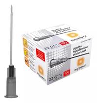 Agulha Descartável 30 x 0,70mm Caixa 100un Descarpack