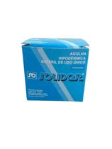 Agulha Descartável Hipodérmica 18G 40X1.2Mm 100 Uni Verde