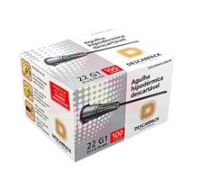 Agulha Hipodermica 25X7 C/100