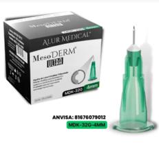 Agulha lebel 4mm 32g alur cx c/ 100