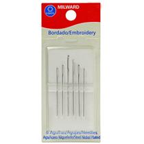 Agulha Milward Tapestry Bordar BA71300 6un Sortidas Coats Corrente