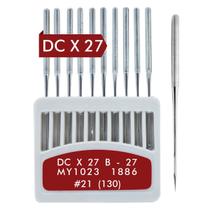 Agulha Orange Dcx27 B27 Para Maquina Reta Overlock Interlock