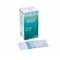 Agulha Para Acupuntura 0,30X75MM C/ 100 Unidades - Uniqmed Agulha Para Acupuntura 0,30X75MM C/ 100 Unidades - Uniqmed