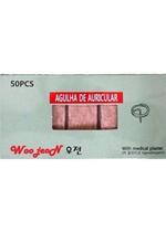 Agulha para Acupuntura auricular 1.5mm cx c/ 50 unid Woo Jeon