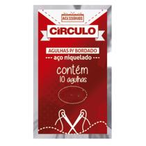 Agulha para Bordar Ponto Cruz N 24 Circulo - COR 24 Agulha para Bordar Ponto Cruz N 24 Circulo - COR 24