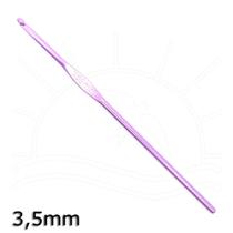 Agulha para Crochê Colorida de Alumínio - Corrente