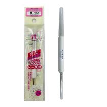 Agulha para Crochê Hamanaka Amiami Ponta Dupla 0.90/0.75mm Agulha para Crochê Hamanaka Amiami Ponta Dupla 0.90/0.75mm