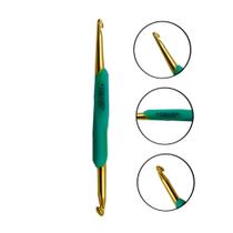 Agulha para Crochê Hamanaka Amiami Ponta Dupla 4.5/5.5mm