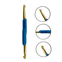 Agulha para Crochê Hamanaka Amiami Ponta Dupla 5.0/6.0mm