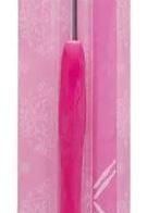 Agulha Para Croche Tam.3,0mm Cabo Silicone Pink. Agulha Para Croche Tam.3,0mm Cabo Silicone Pink.