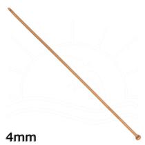Agulha para Crochê Tunisiano de Bambu Círculo - 30 cm
