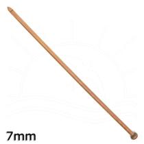 Agulha para Crochê Tunisiano de Bambu Círculo - 30 cm