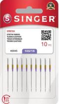 Agulha para Malha e Tecidos Elásticos - 2045 Blister com 10 un - Roxo 16