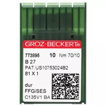 Agulha para Maquina de Costura B27 Overlok Groz beckert 70/10 com 10 Und Agulha para Maquina de Costura B27 Overlok Groz beckert 70/10 com 10 Und