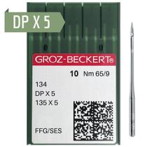 Agulha para Maquina Reta DPX5 -Groz-Beckert -Caixinha com 10UN Agulha para Maquina Reta DPX5 -Groz-Beckert -Caixinha com 10UN