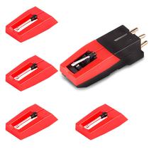 Agulha para Toca-Discos WLUOGCU - Pacote com 4 Substituições Agulha para Toca-Discos WLUOGCU - Pacote com 4 Substituições