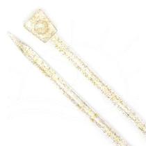 Agulha para Tricô Addi Glitter Champagner - 40cm
