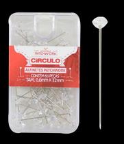 Agulha patchwork 60 pçs tam 06mm x 32mm - círculo