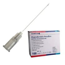 Agulha preta 22g 0.70 x 30 mm c/100un