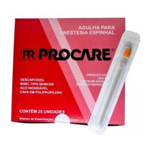 Agulha raq quinck procare c/25 25gx3,5 cod 323