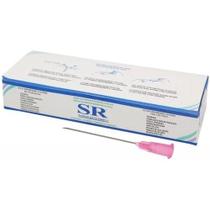 Agulha Rosa Descartável 40x1,20mm 18g x 1 1/2 Caixa com 100 Unidades SR