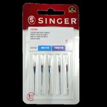 Agulha Singer 2032 Para Costurar Couro Vinil Singer Facilita Pro 4411 4423 4432