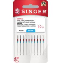 Agulha Singer 90/14 Para Máquina Singer Facilita Pro 4411 4423 4432 5511 Agulha Singer 90/14 Para Máquina Singer Facilita Pro 4411 4423 4432 5511