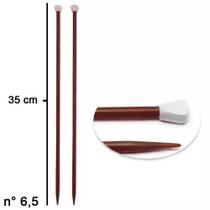 Agulha trico cabo longo 6,5mm circulo Agulha trico cabo longo 6,5mm circulo