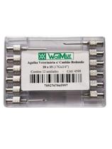 Agulha veterinaria 20x15 c/12 walmur