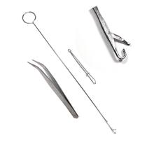 Agulha Virador De Cordão Roletê Mais Passador de Elástico Com Garra e Pinça Agulha Virador De Cordão Roletê Mais Passador de Elástico Com Garra e Pinça