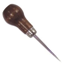 Agulhão com Cabo de Madeira 10cm p/ Cartonagem Patchwork