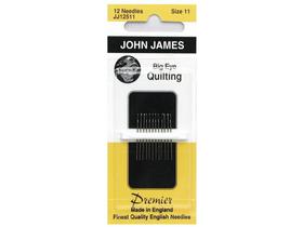 Agulhas acolchoadas para mãos Colonial Needle John James Big Eye 11 Agulhas acolchoadas para mãos Colonial Needle John James Big Eye 11