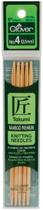 Agulhas Clover Takumi Double Point, 5 cm, tamanho 4 (pacote com 5) Agulhas Clover Takumi Double Point, 5 cm, tamanho 4 (pacote com 5)