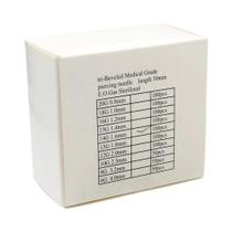 Agulhas De Piercing Corporal Descartáveis Em Aço Cirúrgico 1-100pcs Esterilizadas a Gás E.O. Agulha