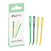 Agulhas para Arremate e Acabamentos KnitPro Ponta Curva C/4