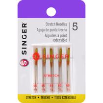 Agulhas para máquinas de costura SINGER 04720 Universal Stretch 80/12 Agulhas para máquinas de costura SINGER 04720 Universal Stretch 80/12