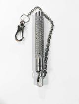 Agulheiro Inox tubo 20mm x 120mm + corrente Agulheiro Inox tubo 20mm x 120mm + corrente