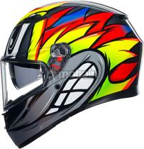 Agv capacete k3 birdy 2.0 grey/yellow/red Agv capacete k3 birdy 2.0 grey/yellow/red