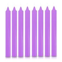 Aib vela palito tradicional kilo 18cm lilás granel Aib vela palito tradicional kilo 18cm lilás granel