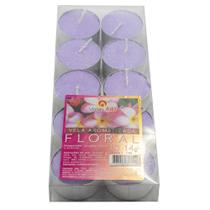 Aib vela rechaud aromatica floral c/10un 14g lilas - un Aib vela rechaud aromatica floral c/10un 14g lilas - un