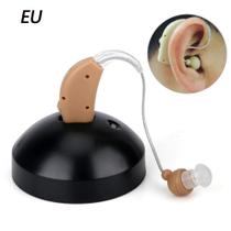 Aid Hearing Aid Pro recarregável para idosos, surdez, amplificador de som
